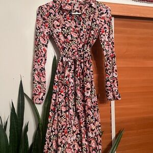 Boden XS Floral Women's Dress